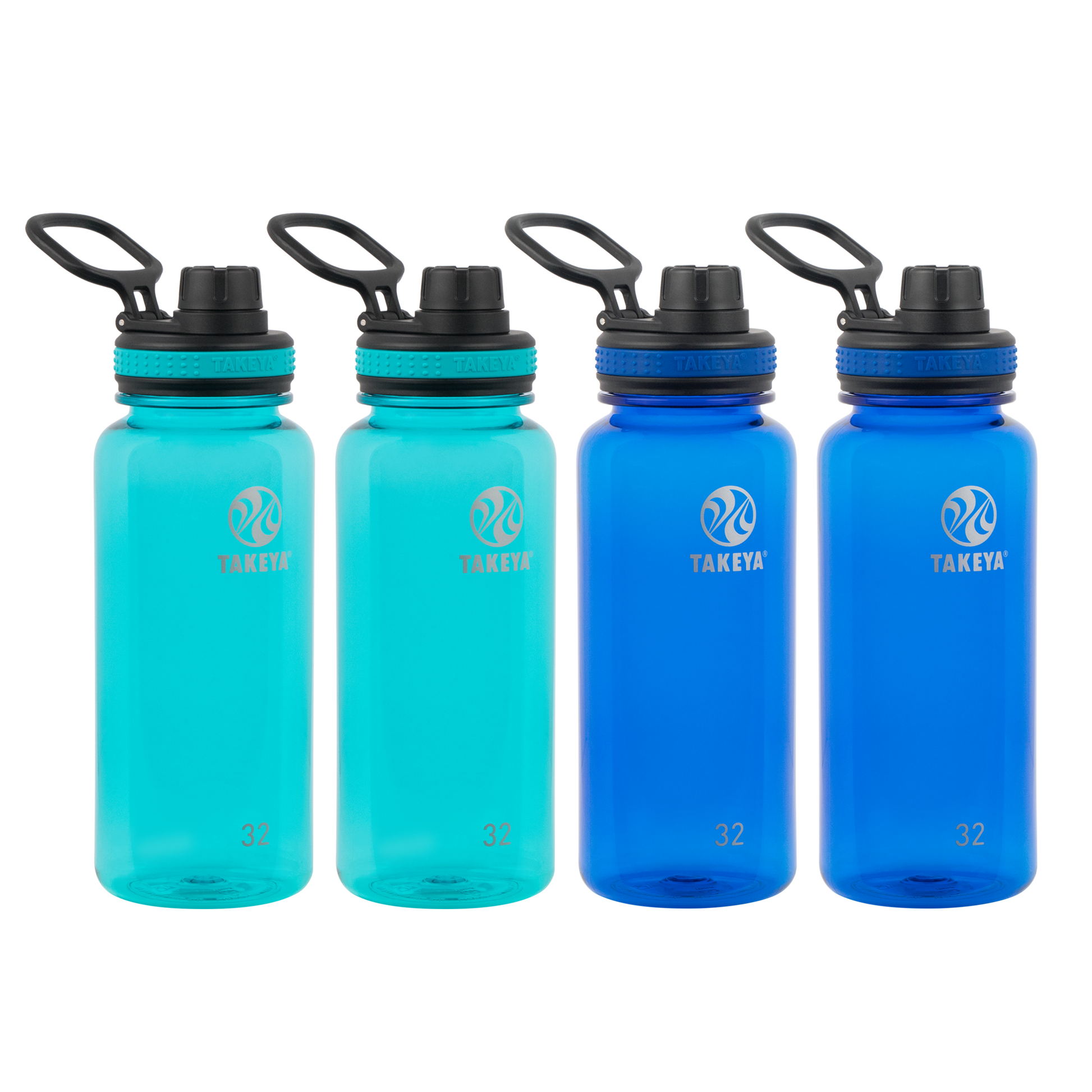 tritan-water-bottle-with-spout-lid-4-pack-u6 50276-Tritan-Spout-32-4pk-Ocean-Royal-angle.png
