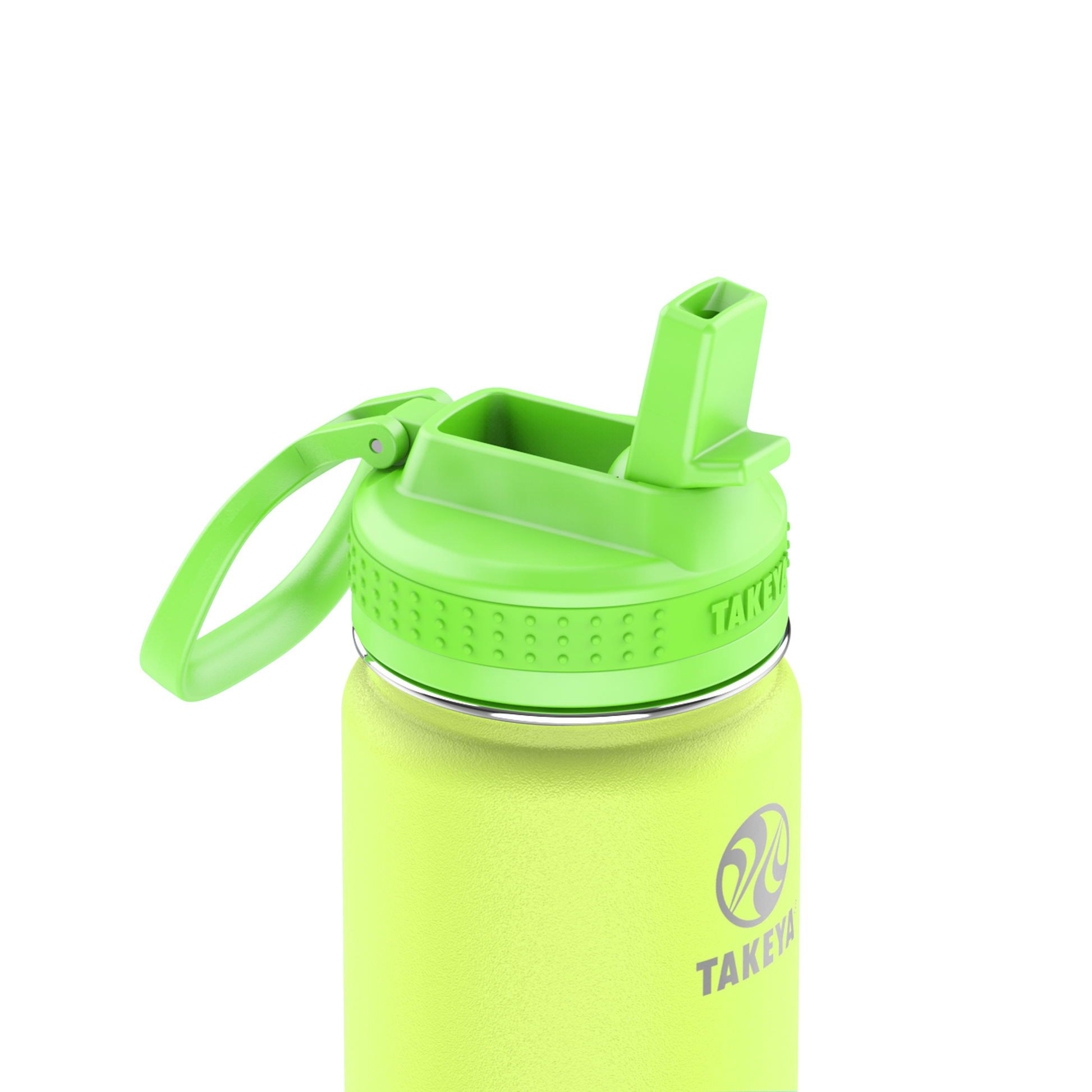 actives-kids-glow-in-the-dark-water-bottle-with-straw-lid-q7 51075-Actives-Kids-Straw-18-GID-LightningGreen-closeup.png