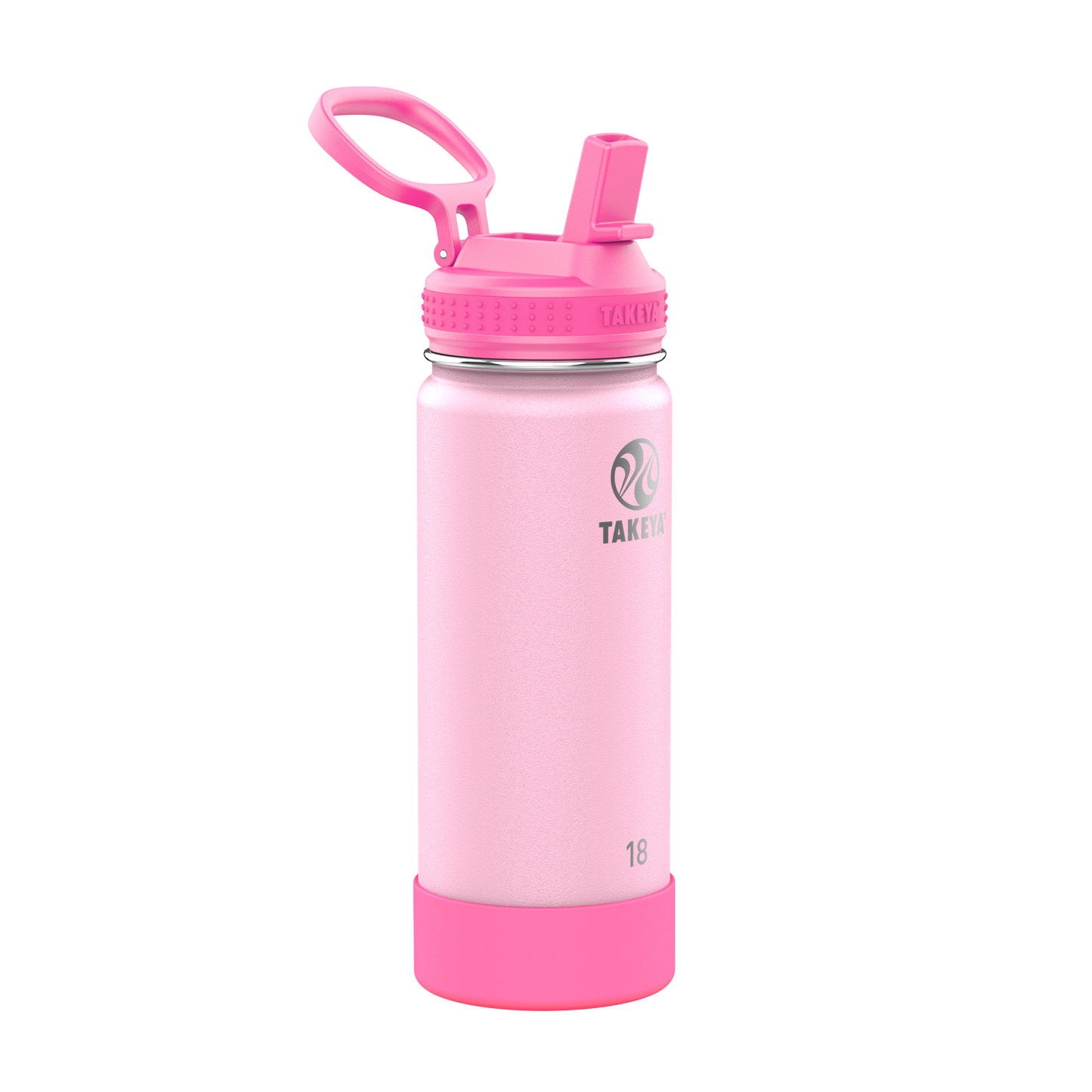 actives-kids-glow-in-the-dark-water-bottle-with-straw-lid-q7 51076-Actives-Kids-Straw-18-GID-SummerGlowPink-angle.png