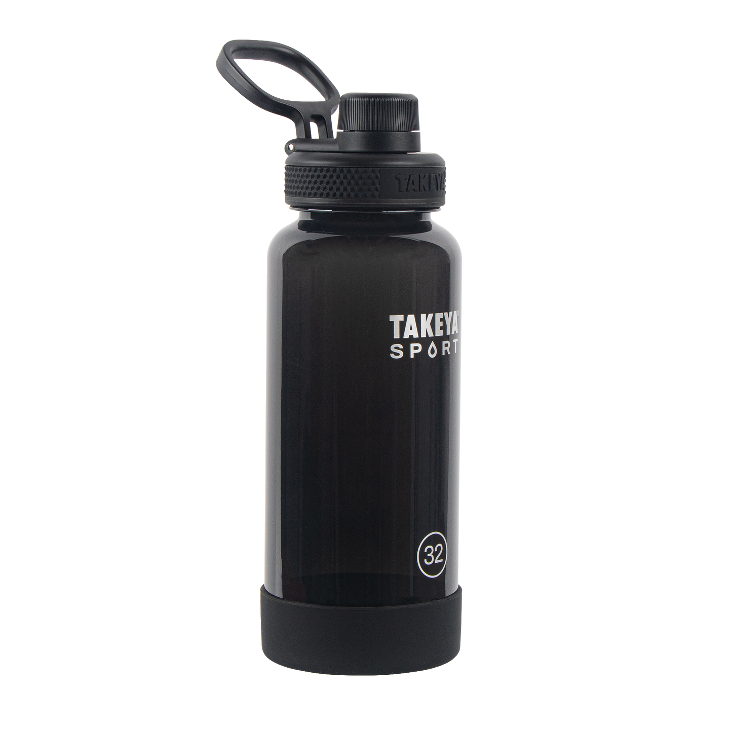 tritan-sport-water-bottle-with-spout-lid-j5 51829-TKS-Tritan-Spout-32-GrandSlamBlack-frontangle.png