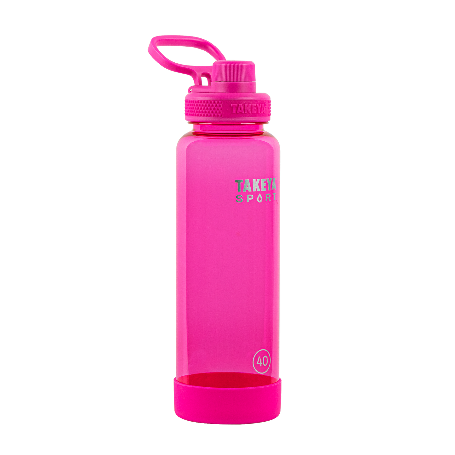 tritan-sport-water-bottle-with-spout-lid-j5 52030-TKS-Tritan-Spout-40-PinkSweep-frontangle.png