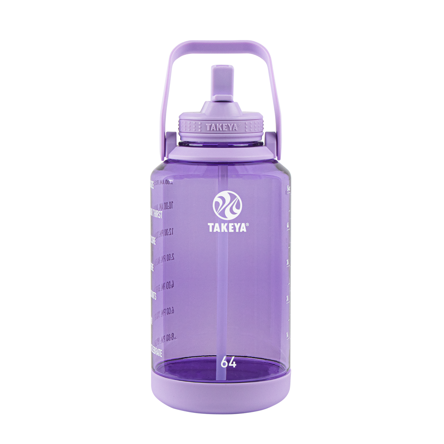 tritan-motivational-water-bottle-with-straw-lid-o8 54144-Tritan-Straw-Motivational-64-VivacityPurple-front.png