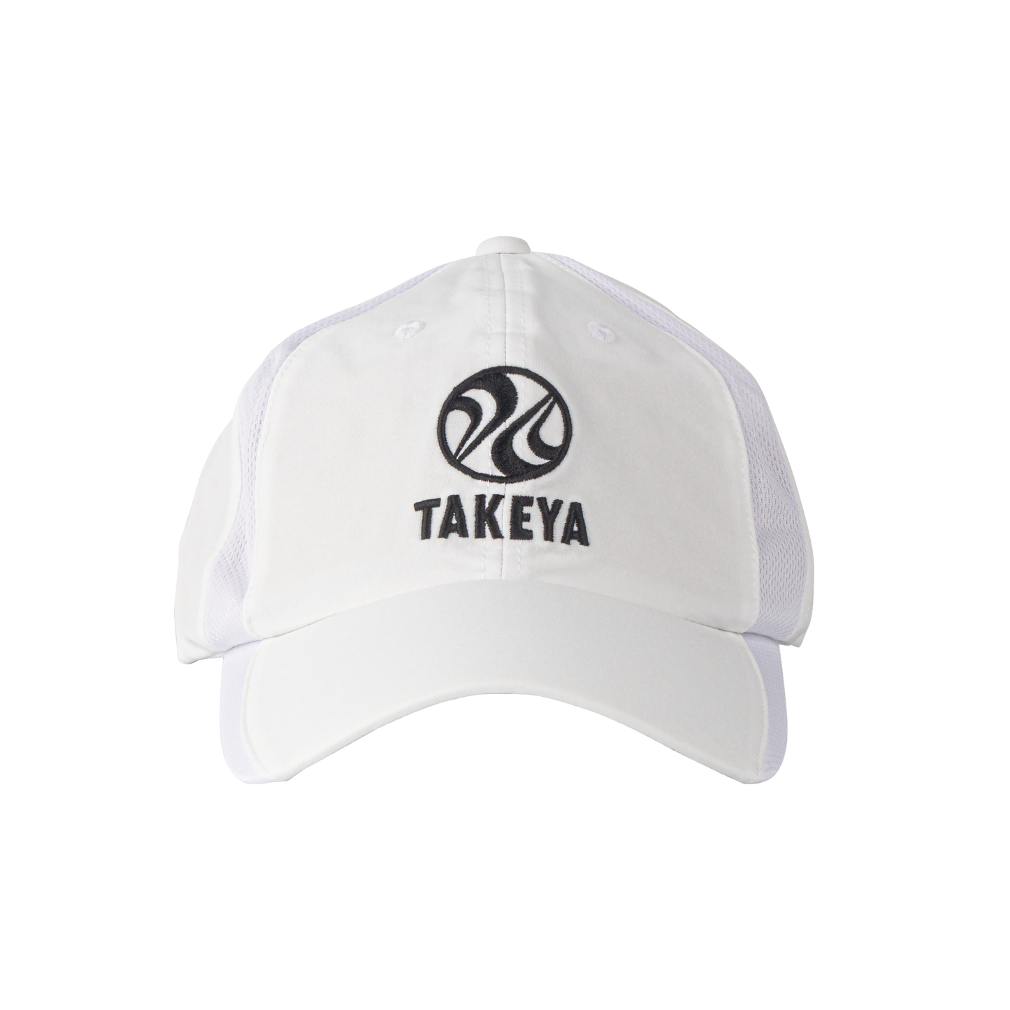 takeya-sport-vented-adjustable-hat-x6 97285-TK-PB-Hat-White-Front.png