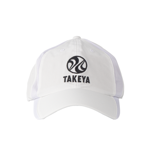 takeya-sport-vented-adjustable-hat-x6 97285-TK-PB-Hat-White-Front.png
